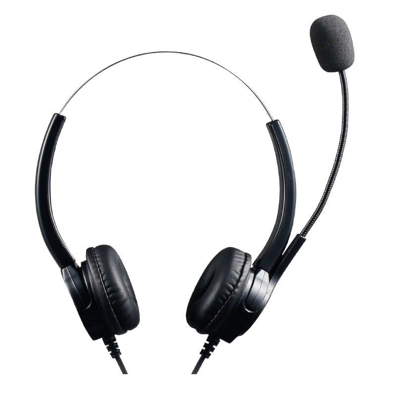 Bai'en DH800 Call Center Agent Telemarketing Outbound Customer Service Headset Computer Mobile Phone Telephone Headset