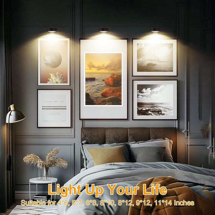 Wall lamp with motion sensor and LED