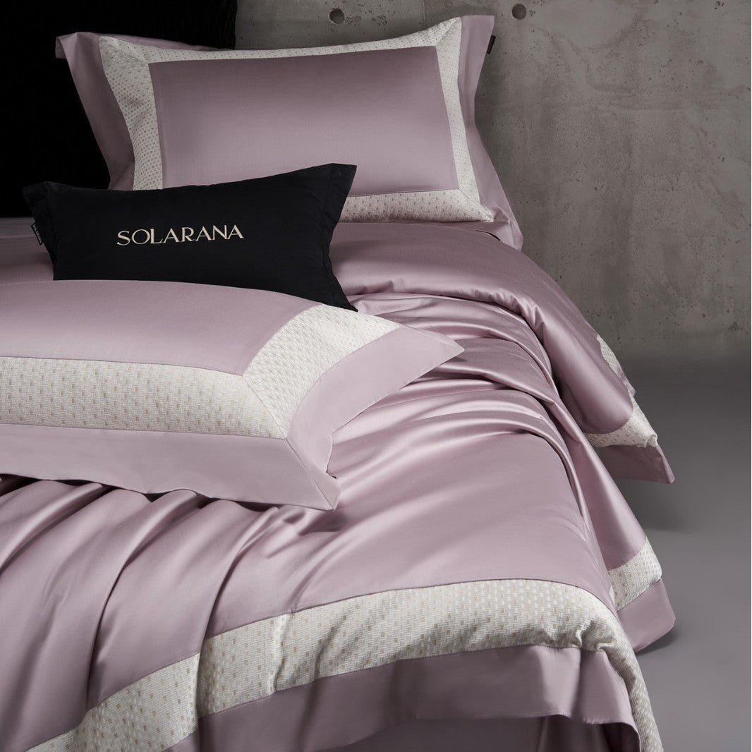 Four-piece bedding set made of long-staple cotton