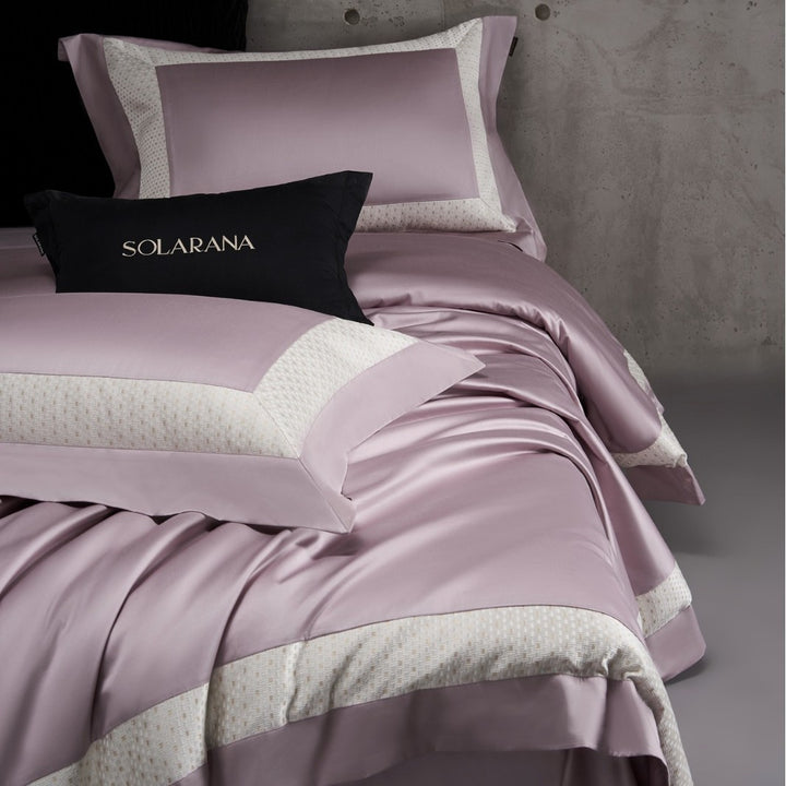 Four-piece bedding set made of long-staple cotton
