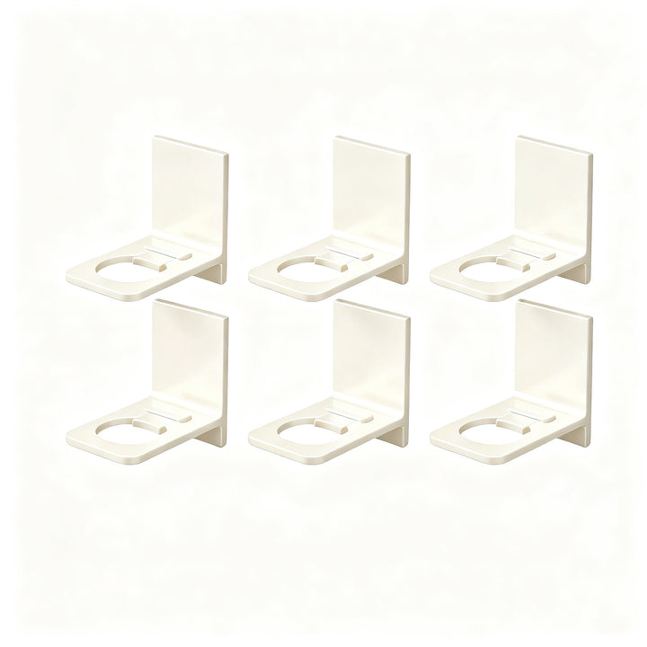 Adjustable bathroom shelf made of aluminum