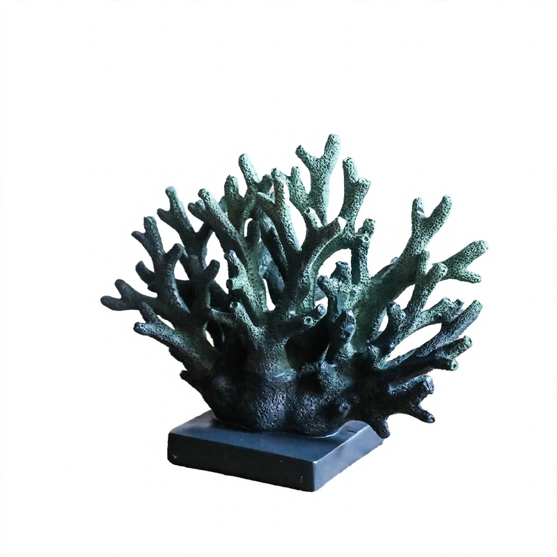 Resin coral figure, European style