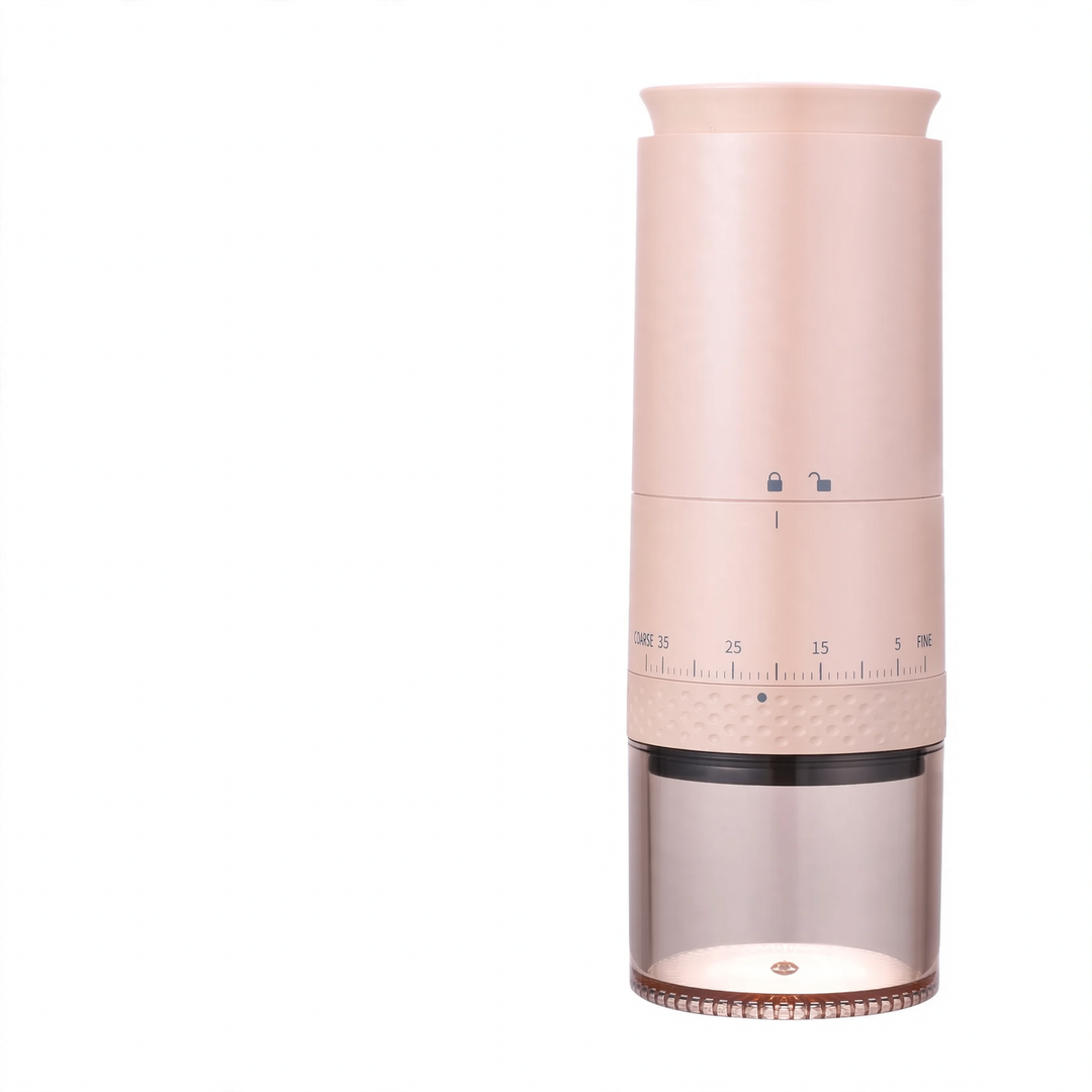 Electric coffee grinder with steel grinding mechanism