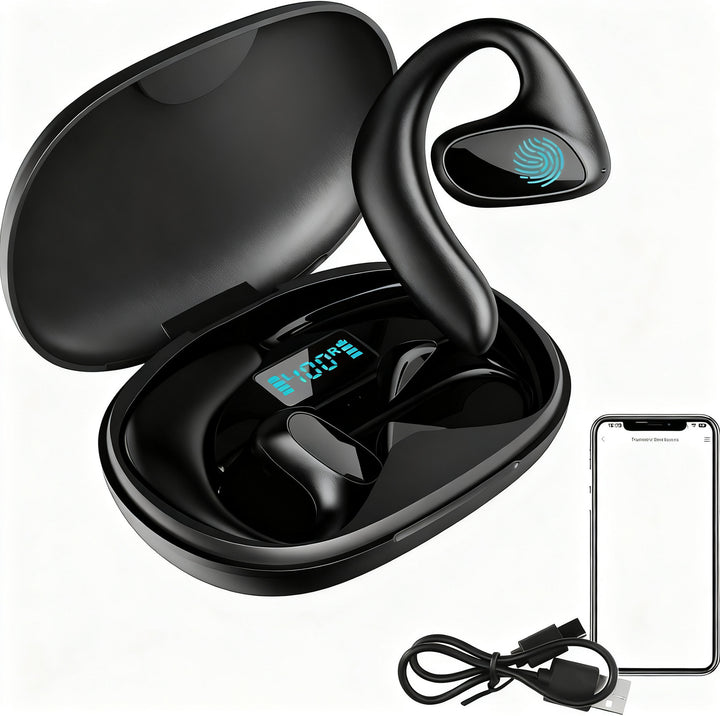 Bluetooth headphones with AI real-time translation M8