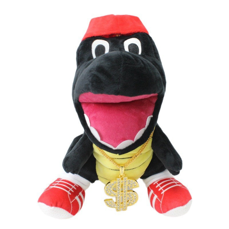 Hand puppet shark with movable arms