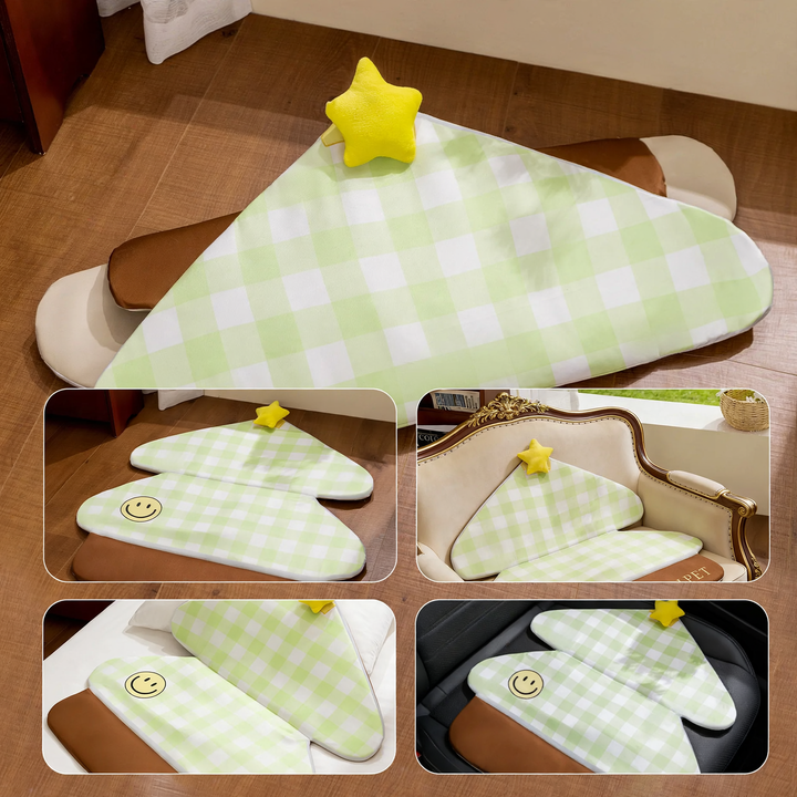 Dog mat with cooling effect, foldable, waterproof
