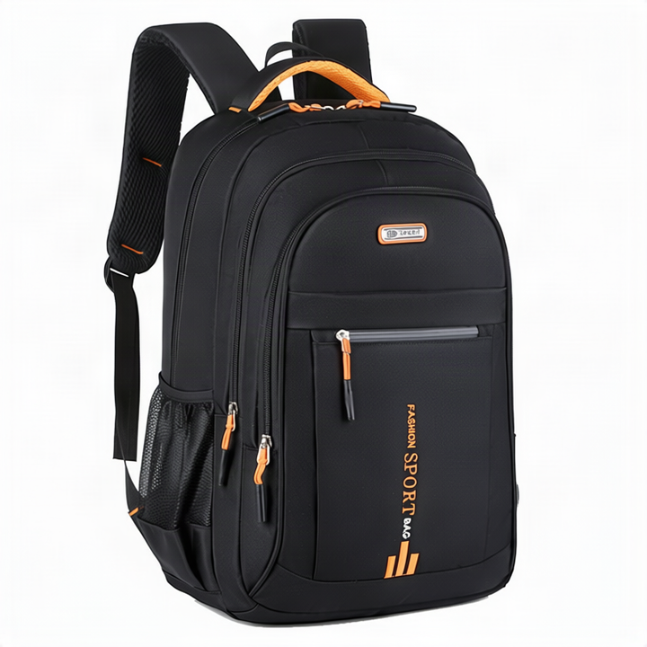 Large Nylon Backpack, 36–55 L, waterproof and theft-proof