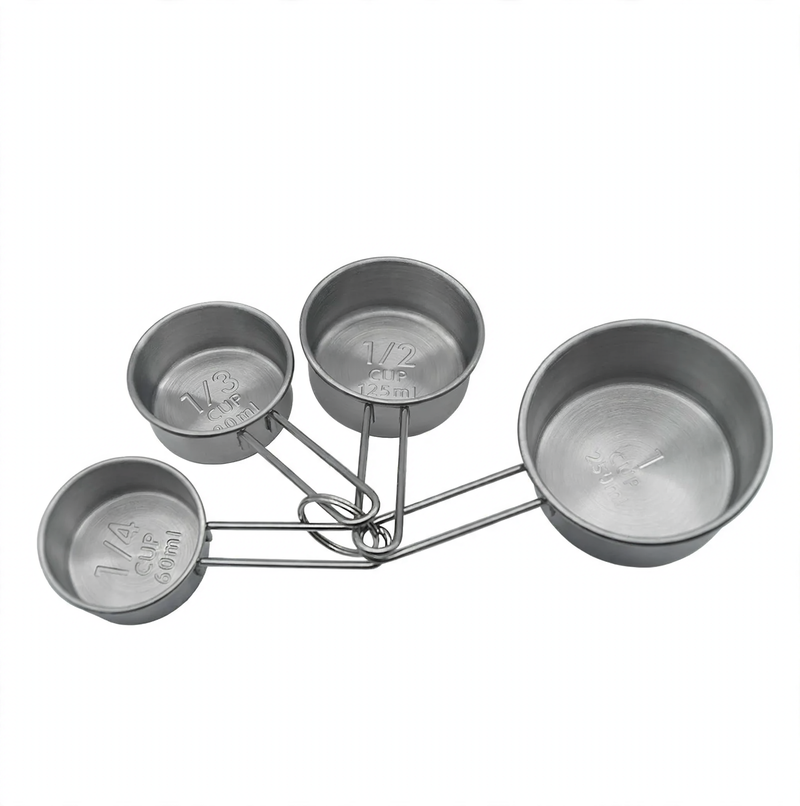 Stainless Steel Measuring Spoon Set, 4-Piece
