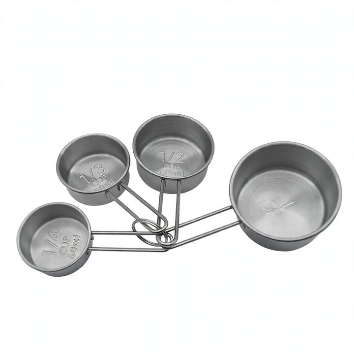 Stainless Steel Measuring Spoon Set, 4-Piece