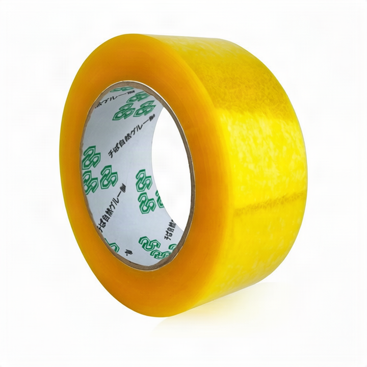 Transparent tape for packaging