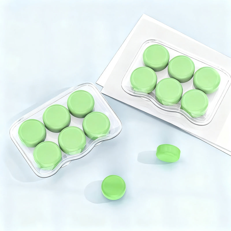 Silicone earplugs for sleeping and noise reduction