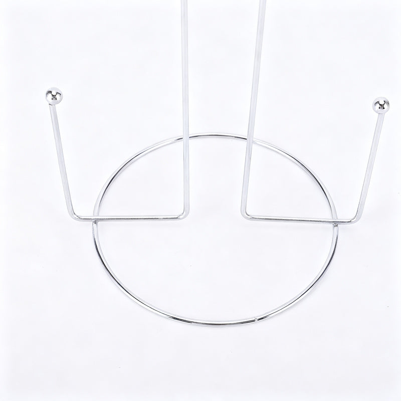 Free-standing kitchen roll holder, metal
