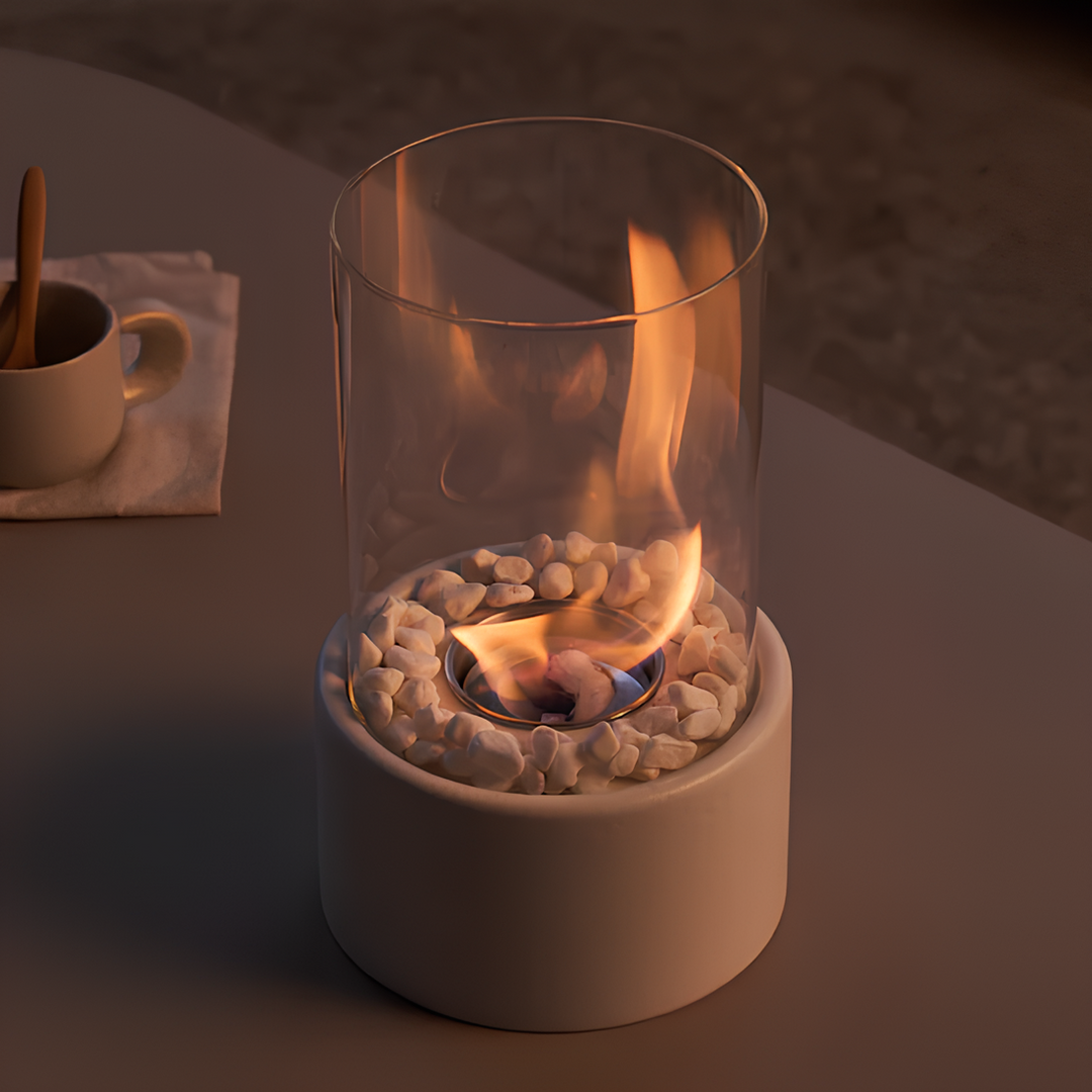 Classic Oil Lamp with Open Flame - Lumora | Kalsten