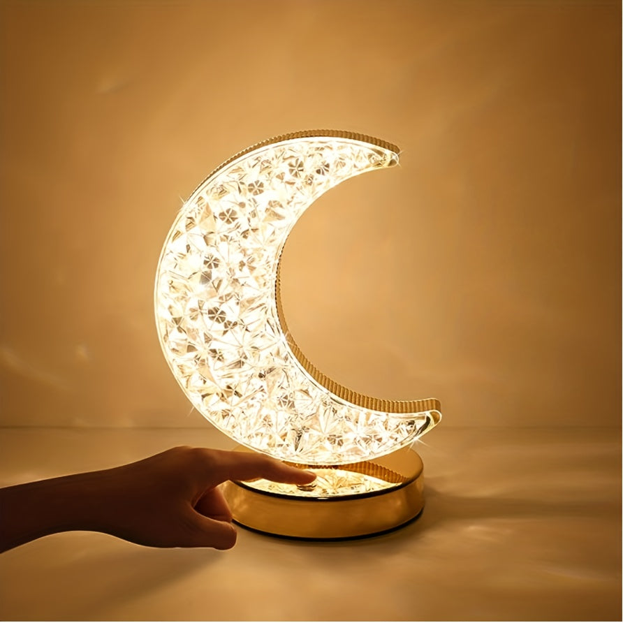 CrystalGlow Lamp - Dimmer Table Lamp with Touch Kalsten