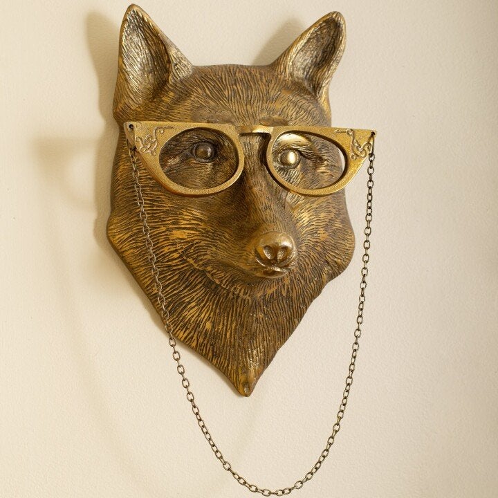 ArtBeest Animal Head Wall Decoration – Hand-Painted Playful Figures Made of Resin | Kalsten