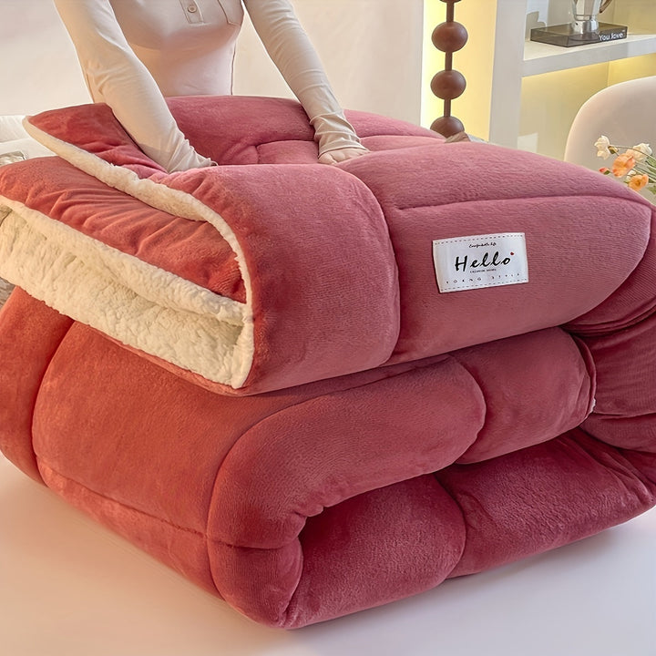 Stylish Cabin Sherpa Fleece Duvet – Ultimate Comfort & Warmth Kalsten