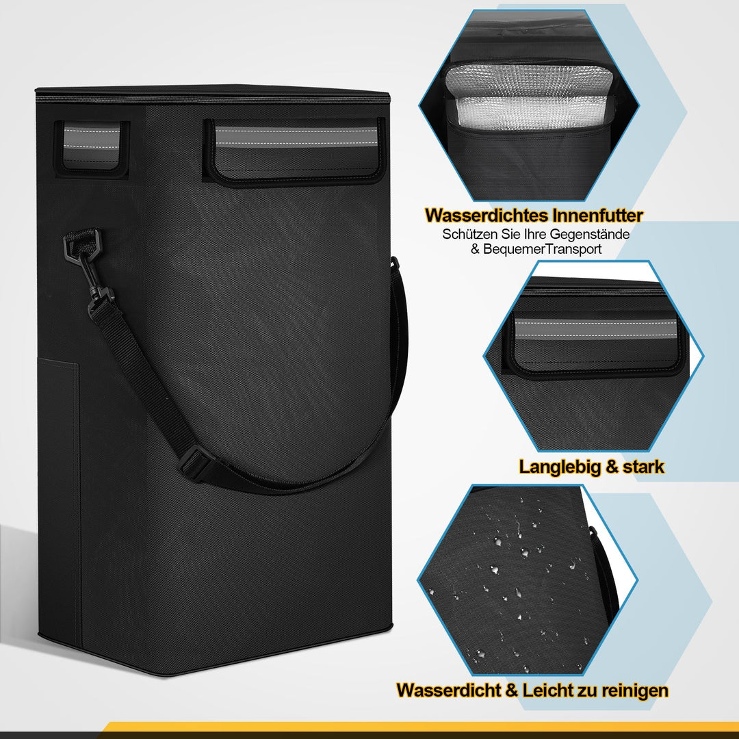 Shopping trolley shopping roller foldable 40L | Kalsten