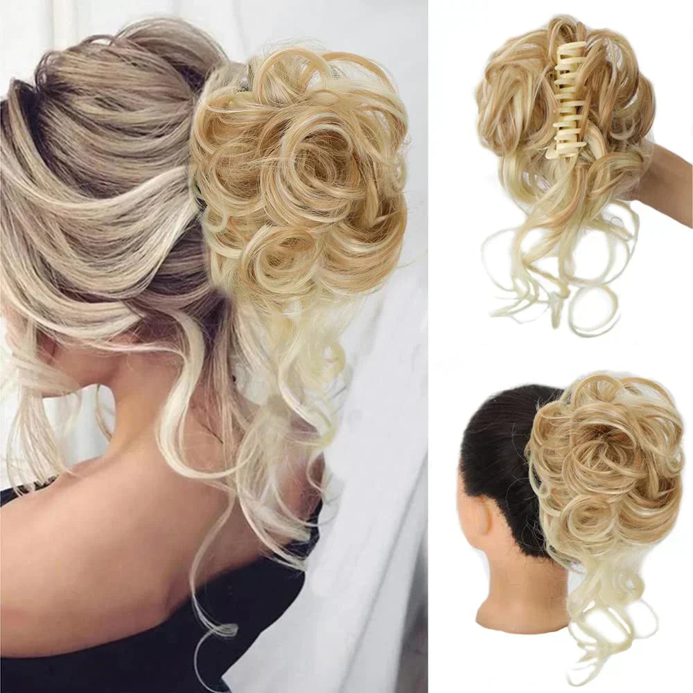 Kalsten | CurlyBun: Instant Curled Bun Hair Clip