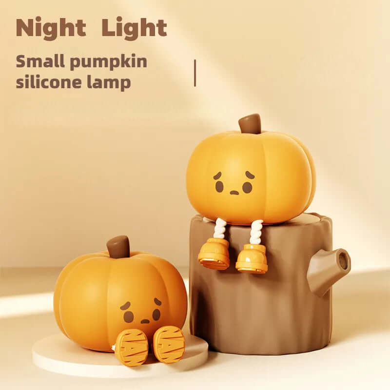 Home Decor Halloween Pumpkin Night Light Cute Soft Silicone Lamp Touch  Dimmable Rechargeable Bedside Decor Light Kids Gifts Halloween Decorations | Kalsten