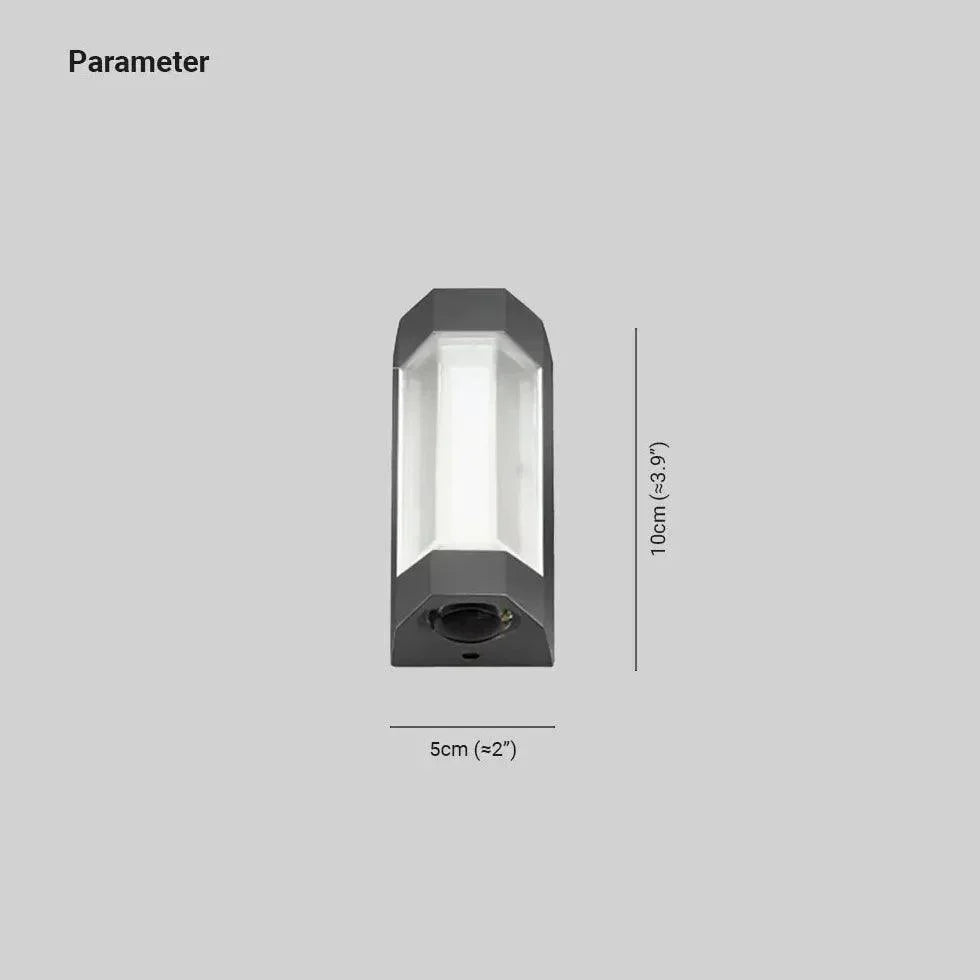 Kalsten | Outdoor Wall Light Waterproof Metal LED Lamp