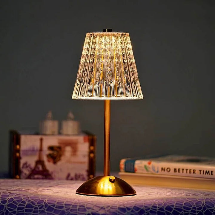 Table Lamp LED Wireless Modern Crystal Light | Kalsten