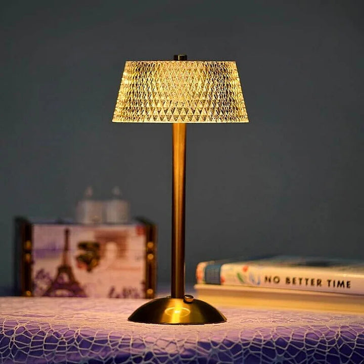 Table Lamp LED Wireless Modern Crystal Light | Kalsten