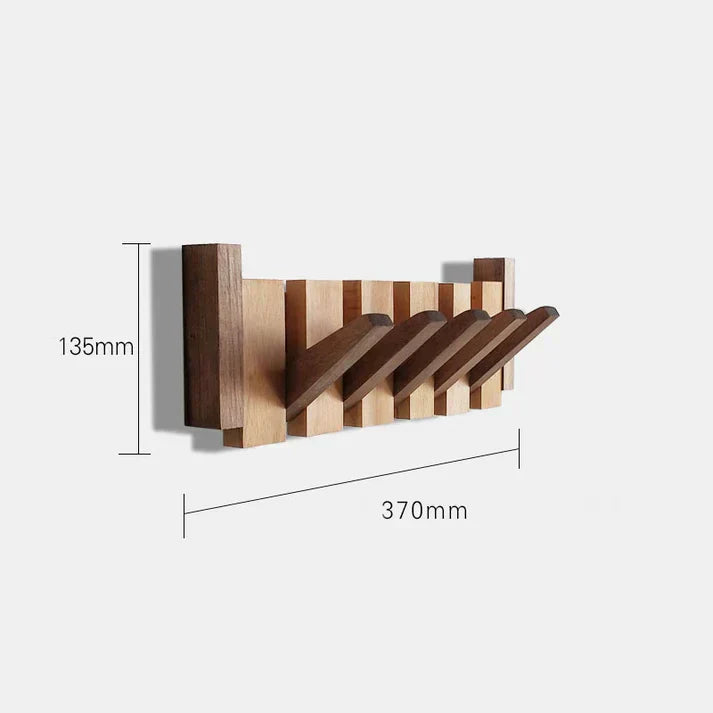 Kalsten | Elegant Wooden Coat Rack for Piano Hanger Clothing Storage