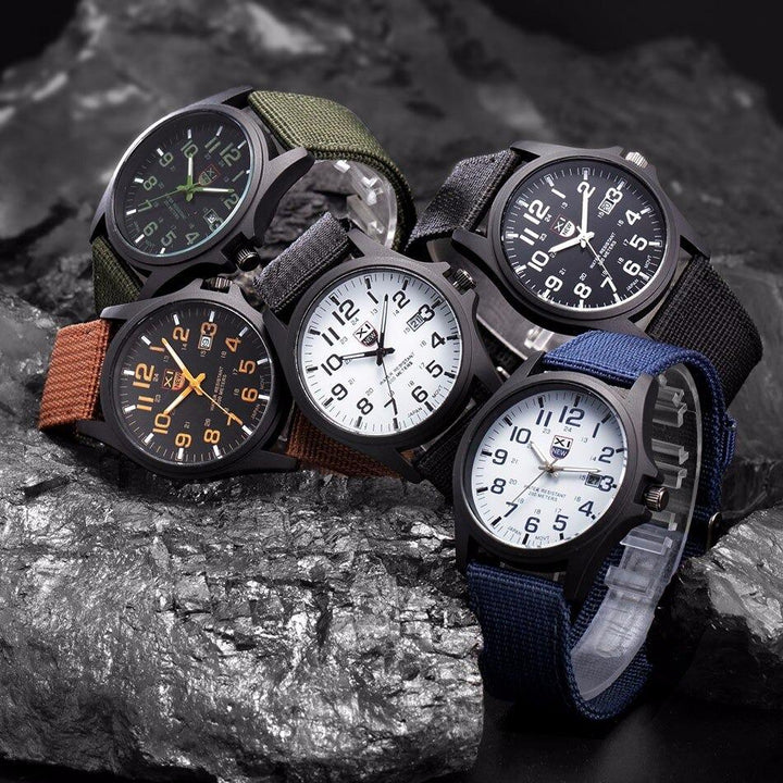 Kalsten | Tactical Men's Watch AdventureTime – Waterproof and Shock Resistant with LED