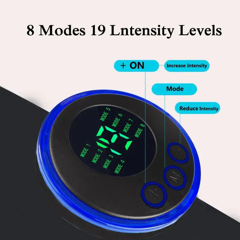 Kalsten | EMS Abs Trainer – 19-Level Abdominal Muscle Stimulator for Core Strengthening