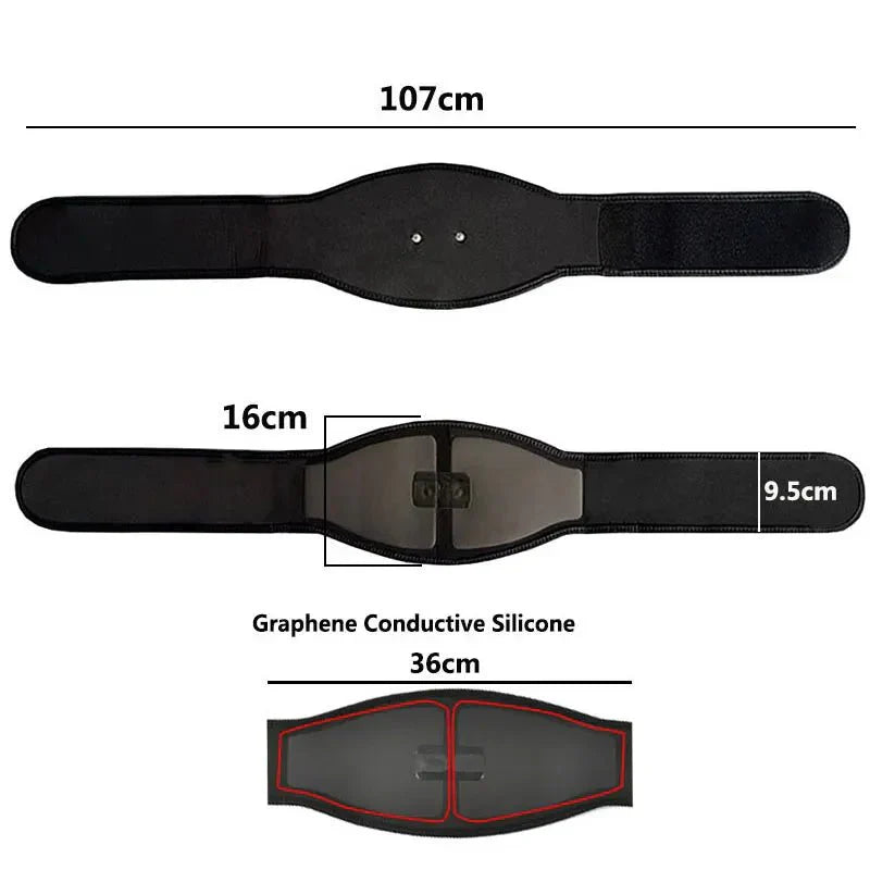 Kalsten | EMS Abs Trainer – 19-Level Abdominal Muscle Stimulator for Core Strengthening