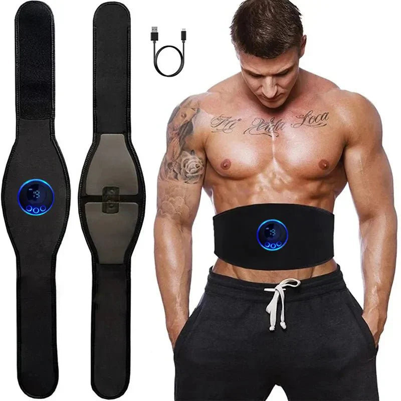 Kalsten | EMS Abs Trainer – 19-Level Abdominal Muscle Stimulator for Core Strengthening