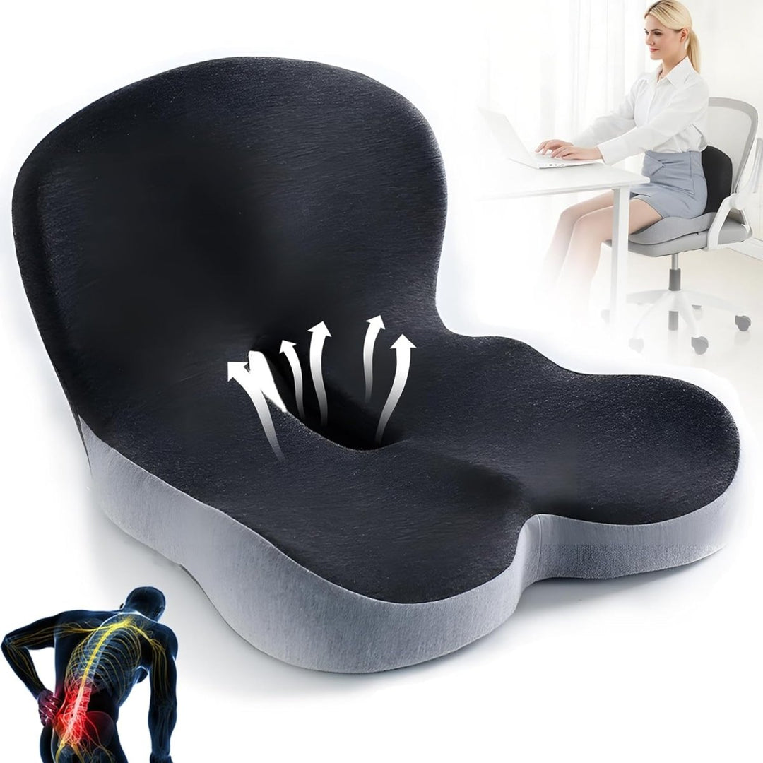 Kalsten | BODYFORM PAD – Ergonomic Memory Foam Seat Cushion for Everyday Comfort