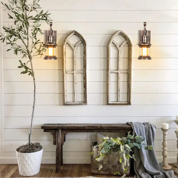 Vintage Metal Industrial Wall Light Kalsten