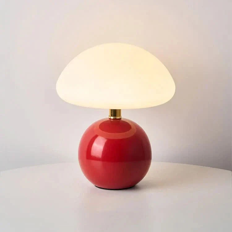 Blush Cloud Ceramic LED Table Lamp | Kalsten
