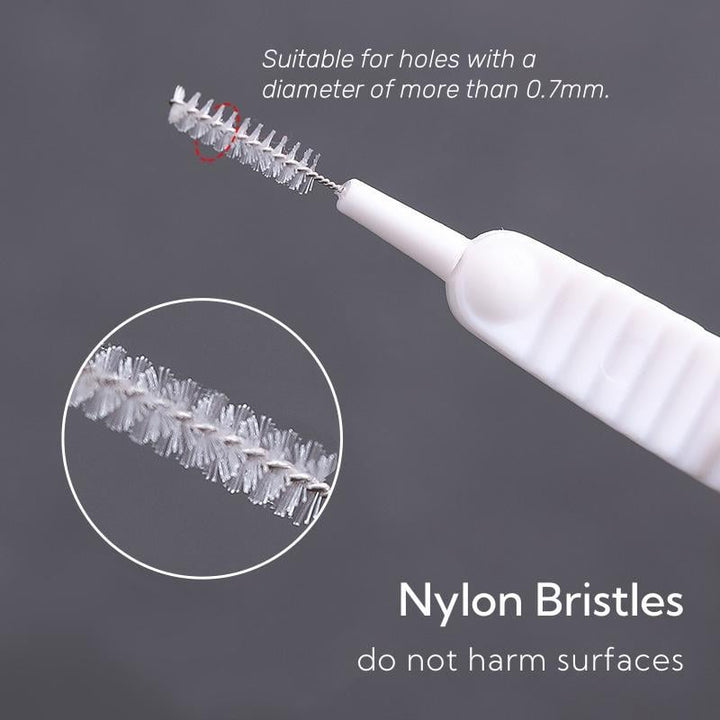 Kalsten | Precision Cleaning Brush Set | 30-Pack | Nylon Bristles with PP Handle | Multi-Surface Use