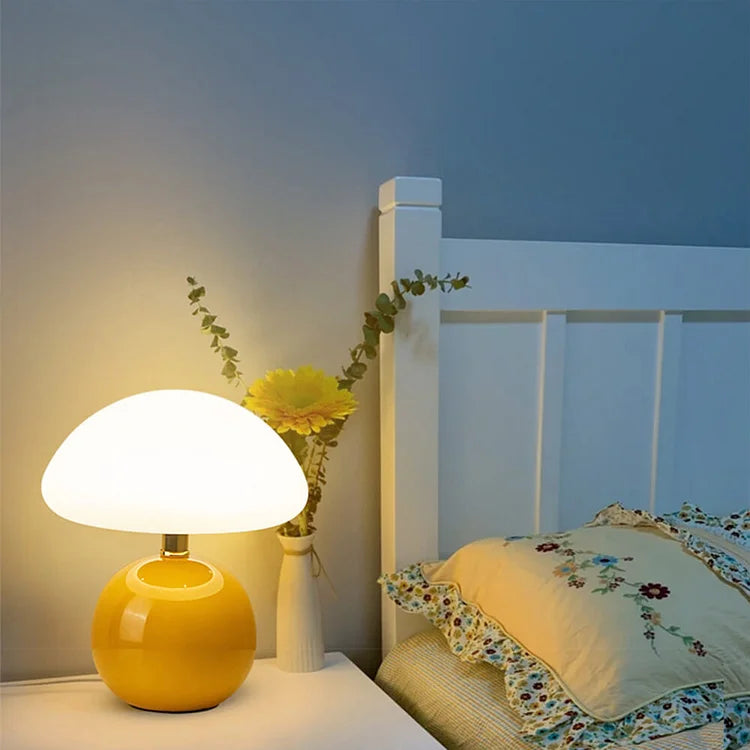 Ceramic Table Lamp with Soft Warm Lighting | Kalsten