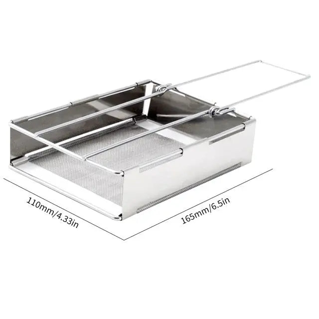 VuurKracht Compact – Foldable Stainless Steel Wood Stove for Outdoor Activities | Kalsten