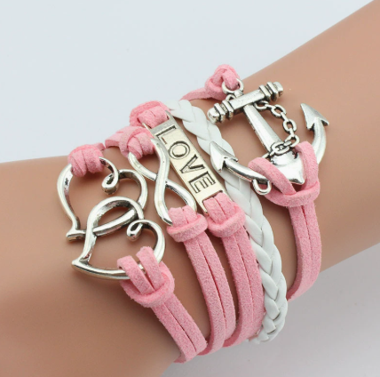 Kalsten | Hope Faith and Faith Breast Cancer Bracelet