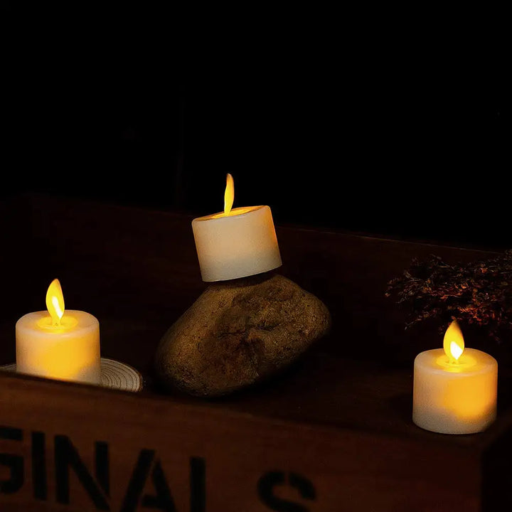 Remote Control Flickering LED Candle Set Kalsten