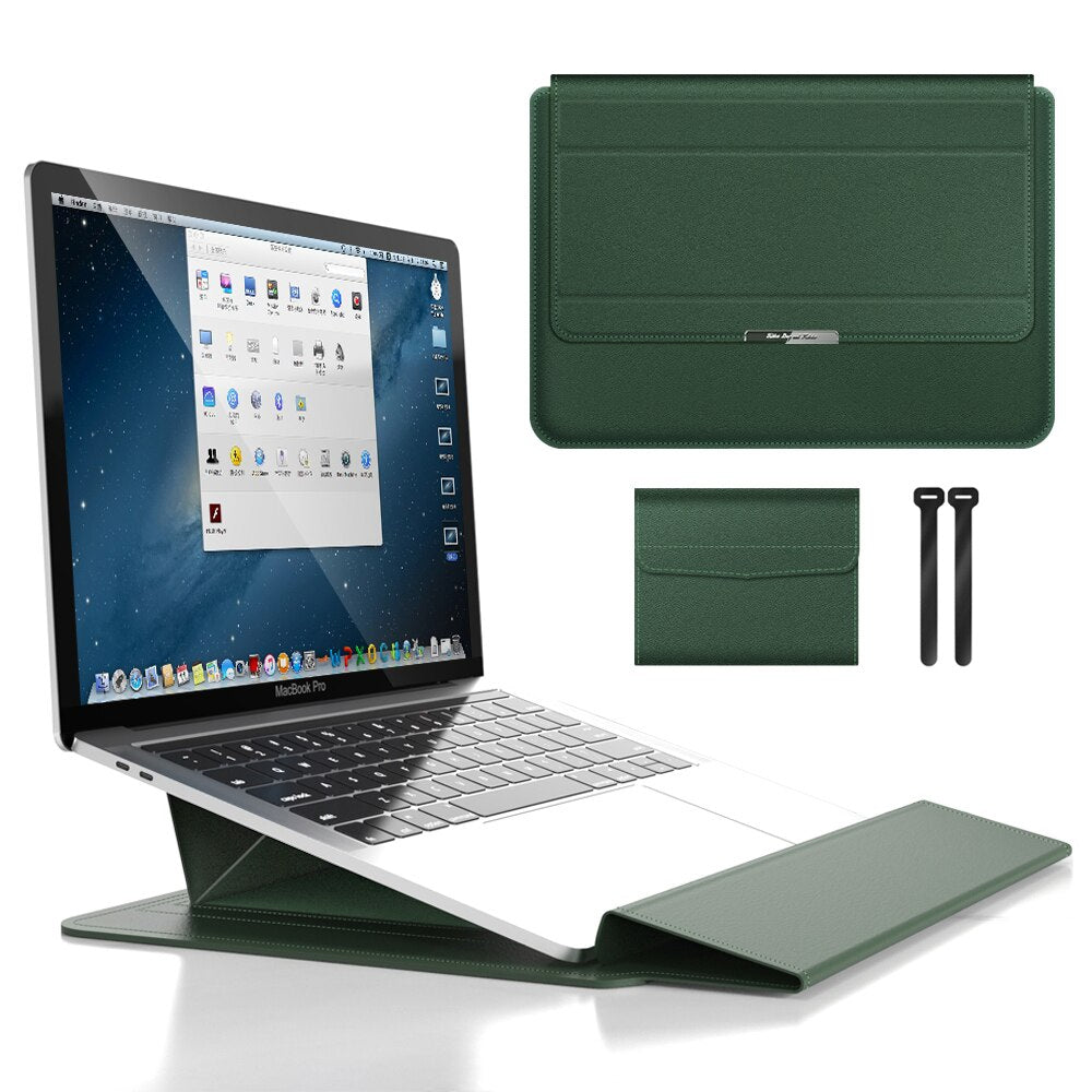 Kalsten | FlexiGuard – Slim Waterproof Laptop Sleeve with Shock Protection & Stand
