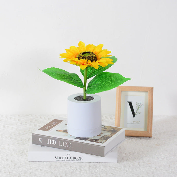 Table Lamp Sunflower LED USB Rechargeable Light | Kalsten