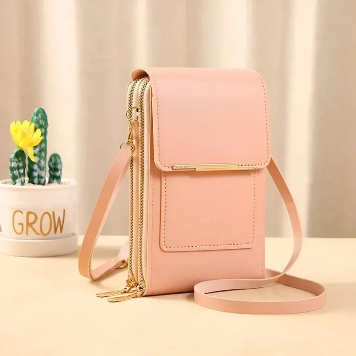 Trendy Leather Anti-Theft Women's Shoulder Bag - SecureStyle | Kalsten