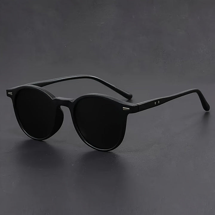 Kalsten  | Men's Sunglasses RetroView - Round Tortoiseshell Glasses with Lightweight Frame