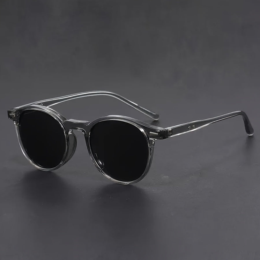 Kalsten  | Men's Sunglasses RetroView - Round Tortoiseshell Glasses with Lightweight Frame