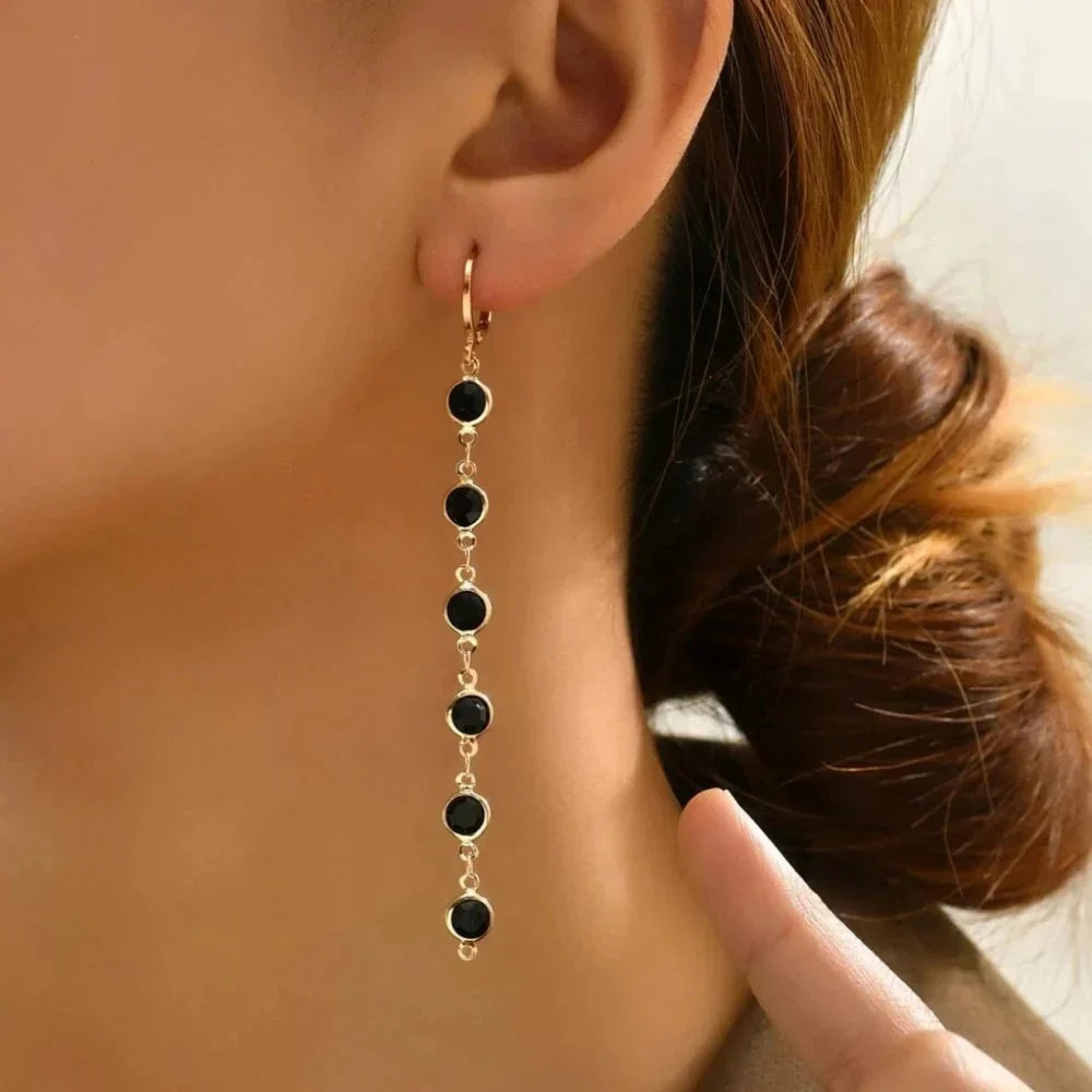 Kalsten | Gem Drop Hoop Earrings