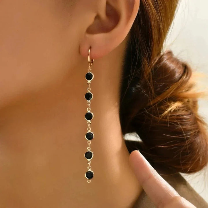 Kalsten | Gem Drop Hoop Earrings
