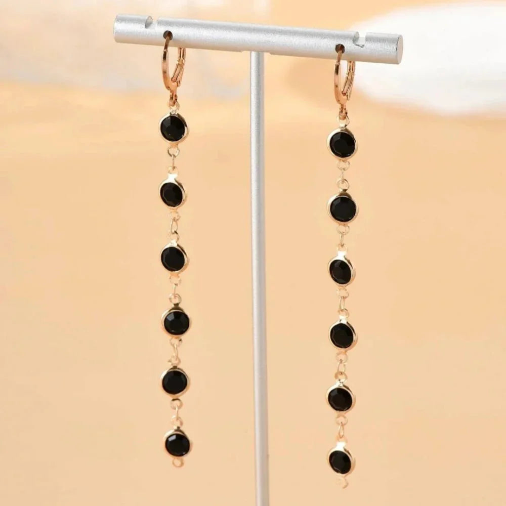 Kalsten | Gem Drop Hoop Earrings