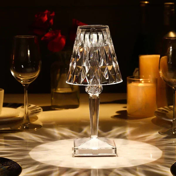 Crystal Effect LED Table Lamp Kalsten