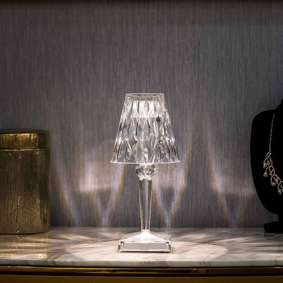 Crystal Effect LED Table Lamp Kalsten