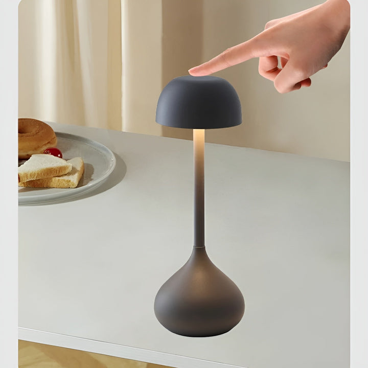 GlowMush Wireless Dimmable Mushroom Table Lamp | Kalsten